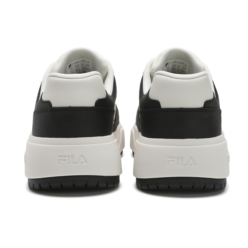 FILA CAMPUS Slip Resistant, Abrasion Resistant, Lightweight Low Top Skateboard Shoes Men's Black White