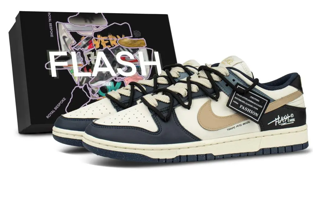Nike Dunk Urban Wander, Box Included Low top Skateboard Shoes Unisex Blue White