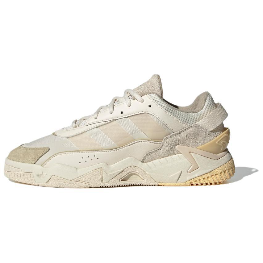 Adidas Originals Niteball 2.0 Running Shoes Unisex Low-Top Cream White Orange