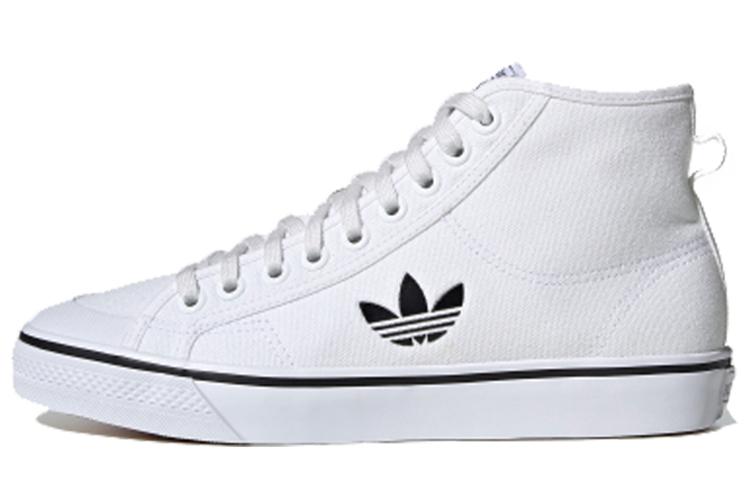 Adidas Nizza Hi Cloud White Black