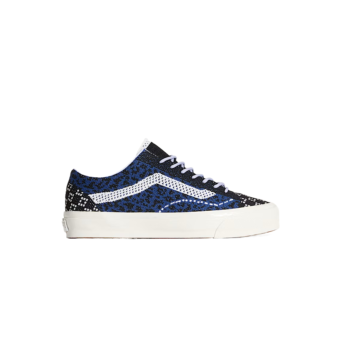 Old Skool Premium Vans 'Knit Pack - Cheetah Navy Blue'