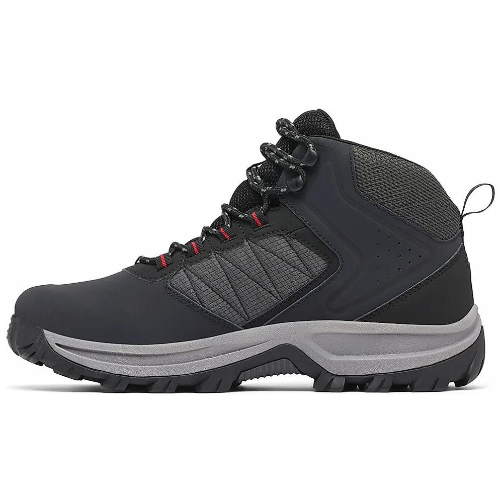 Columbia Wear-resistant And Waterproof High-Top Trekking Shoes Men's Black