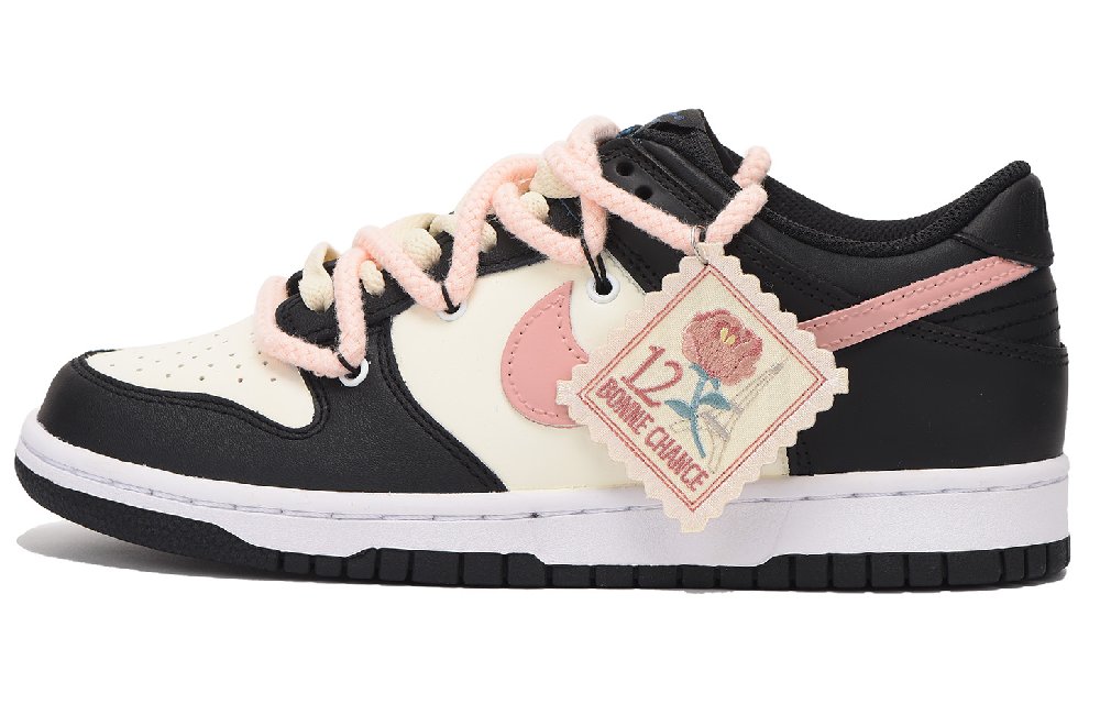 Nike Dunk Skateboard Shoes Women's Low-Top Black