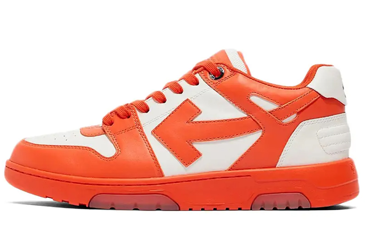 OFF WHITE Ooo Low Out Of Office Red White
