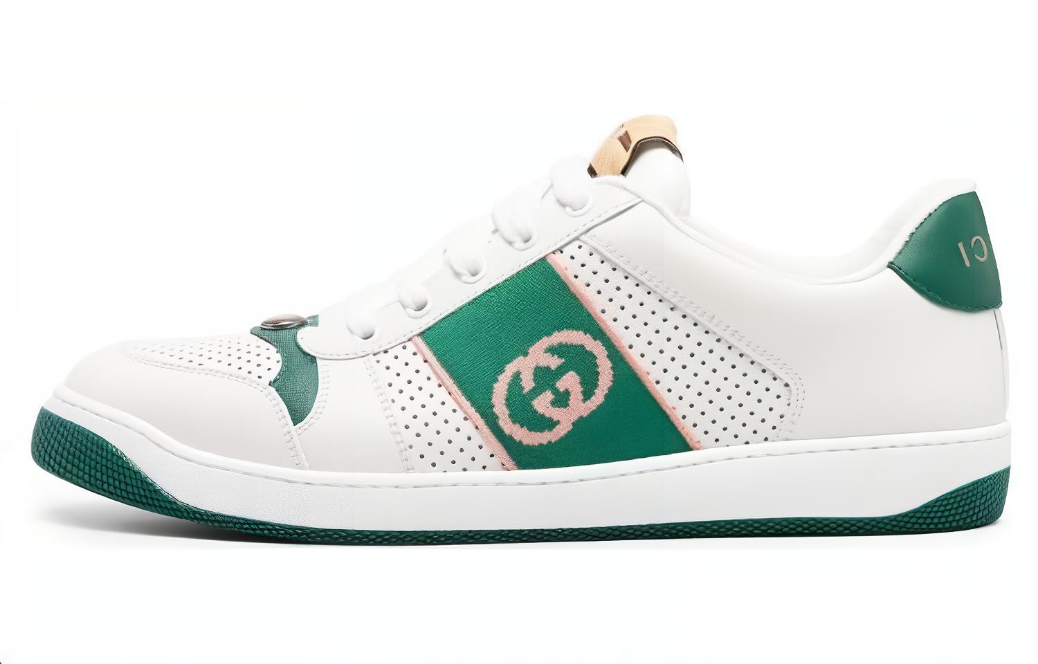 GUCCI Screener 'Interlocking G White Green'