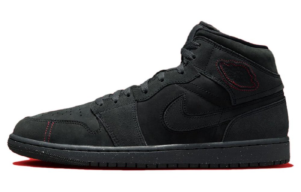 Jordan 1 Mid Se Craft Dark Smoke Red