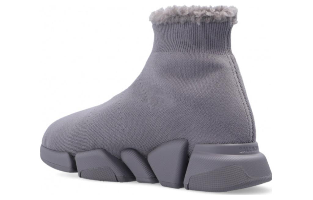 Balenciaga Speed 2.0 Sneakers 'Grey Recycled Knit' Women's