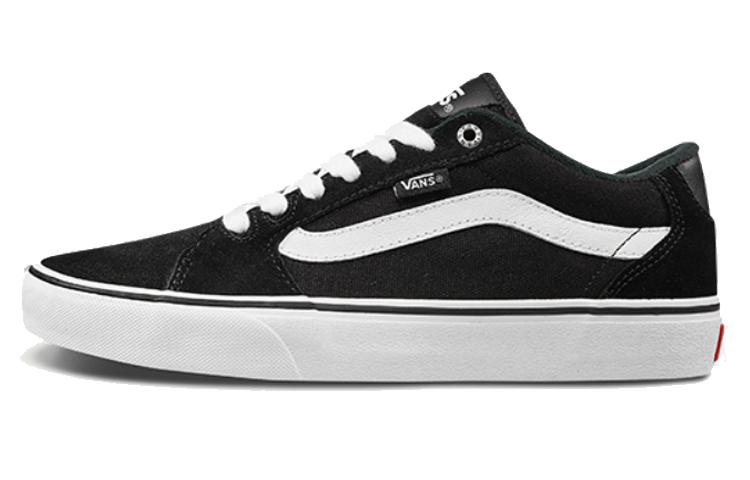 Faulkner Vans 'Black White'