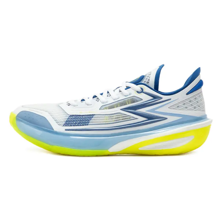 361° Blitz BB Basketball Shoes Men's Low top 361 Degrees White/Numbers Blue