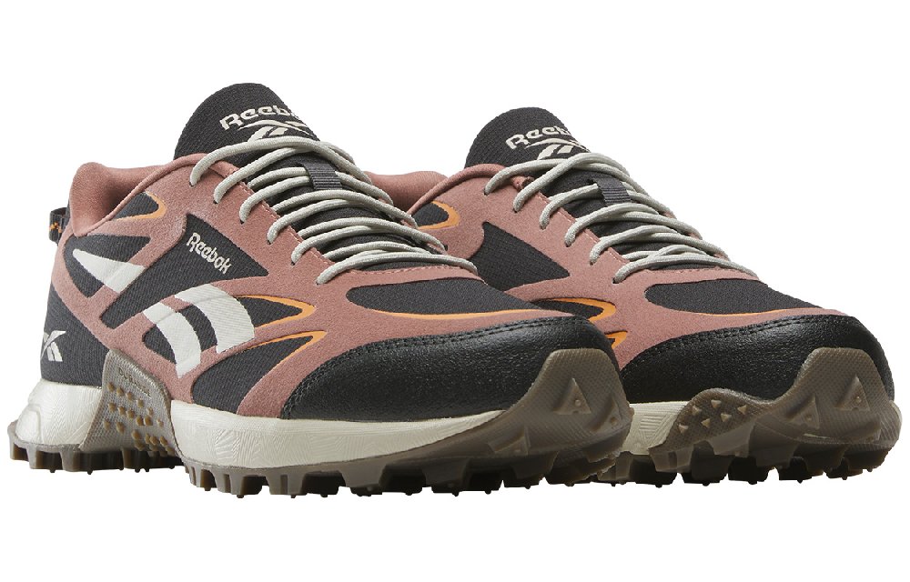 Reebok Low Top Running Shoes Unisex Black/Khaki