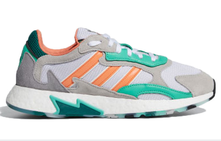 Adidas Originals TRESC Run BR Cushioning Anti-Slip And Wear-Resistant Low-Top Sports Casual Shoes Unisex Orange Green