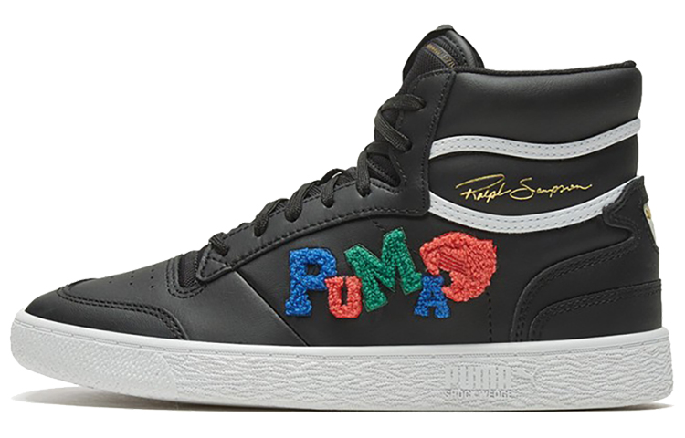 PUMA Ralph Sampson Mid 'Badges Black Grey'