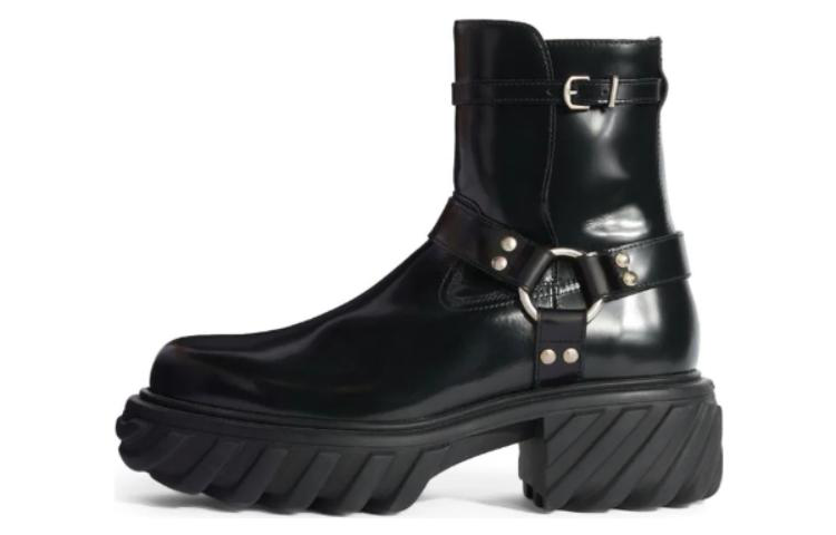 OFF-WHITE Ankle Boots Men's Black