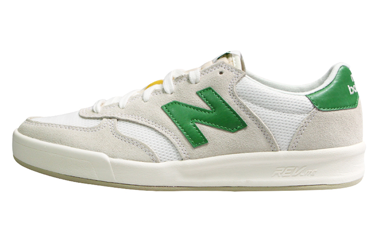 New Balance 300 Series Retro Low Tops Casual Skateboarding Shoes Unisex White Green