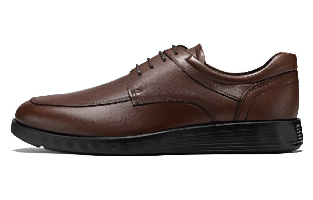 Ecco Lightweight Mixed Collection Dress Shoes Men's Brown