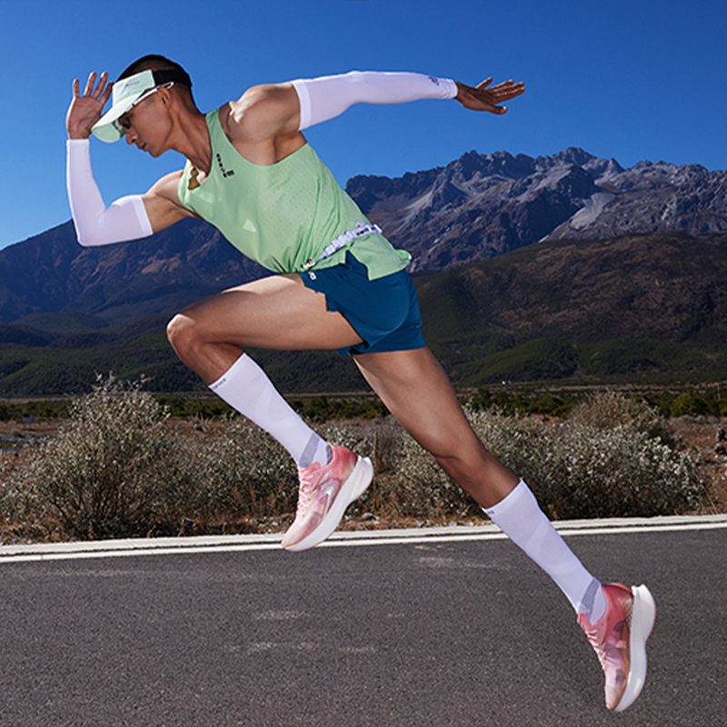 361° Flame ST Cushioned Wear-Resistant Breathable Low-Top Running Shoes Men's Soft Pink купить в интернет-магазине Yoocart с быстрой доставкой по России.