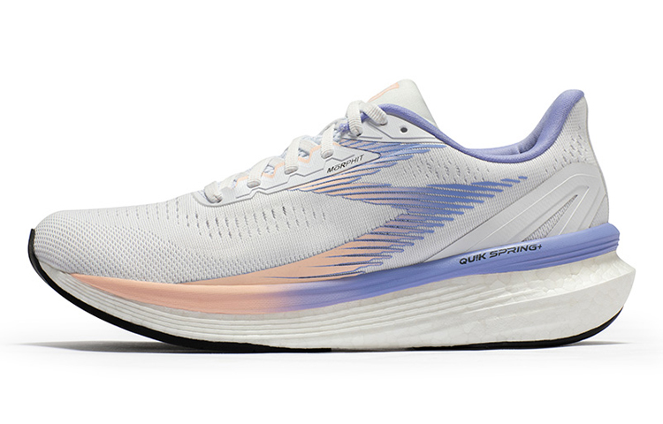 361° Spire S2 Cushioning Anti-Slip Wear-Resistant Impact-Resistant Lightweight Low-Top Running Shoes Women's Iris Color