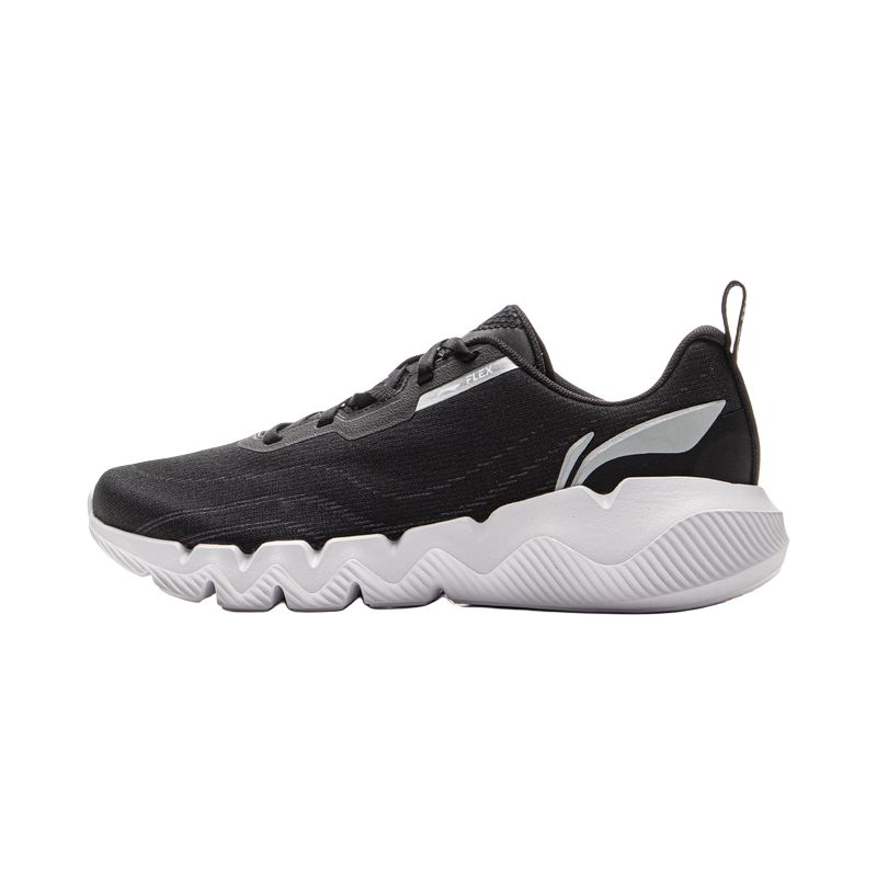 LiNing Shock Absorbers Slip Resistant Low top Casual Running Shoes Men's Black
