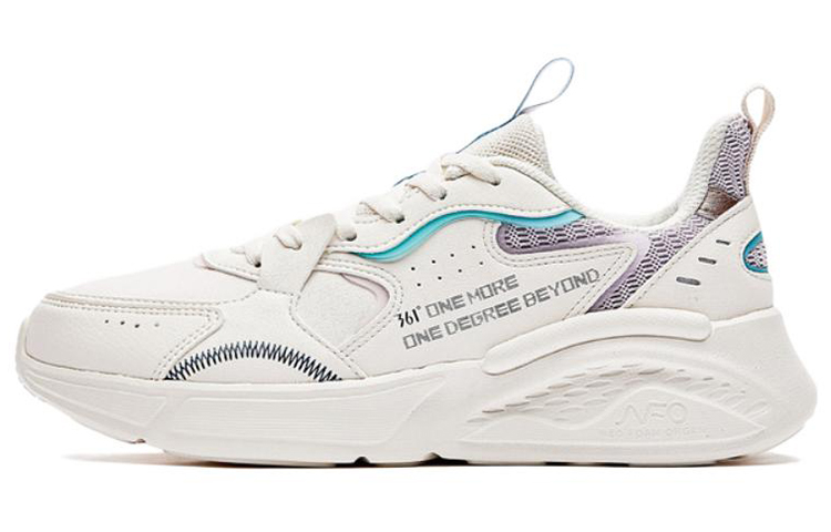 361° Casual Shoes Women's Low Top Feather White/Rose Water