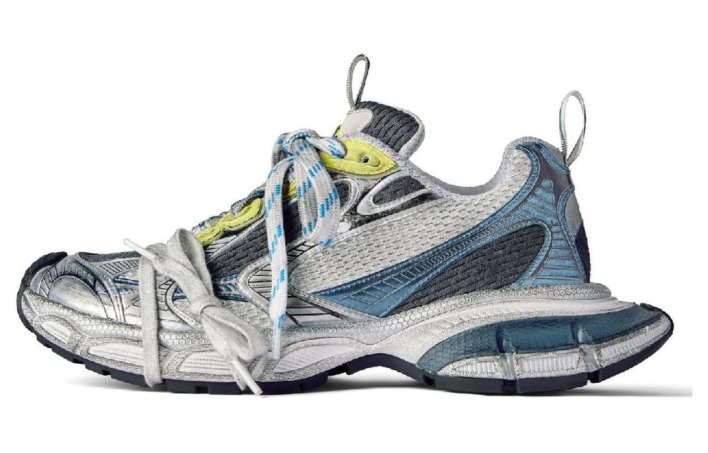Balenciaga 3XL Sneakers 'White Blue Yellow Mesh'