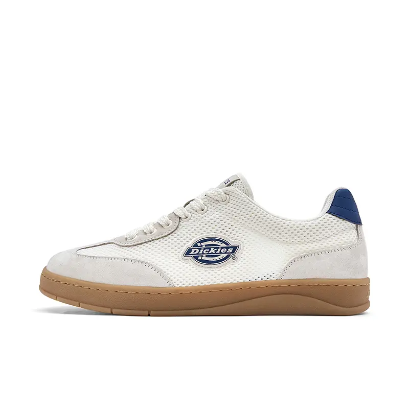 Dickies Low Top Skateboard Shoes Men's White Gray