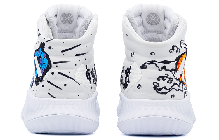 Adidas Pro Bounce 2018 Basketball Shoes Men Mid-Top Blue/Orange купить в интернет-магазине Yoocart с быстрой доставкой по России.