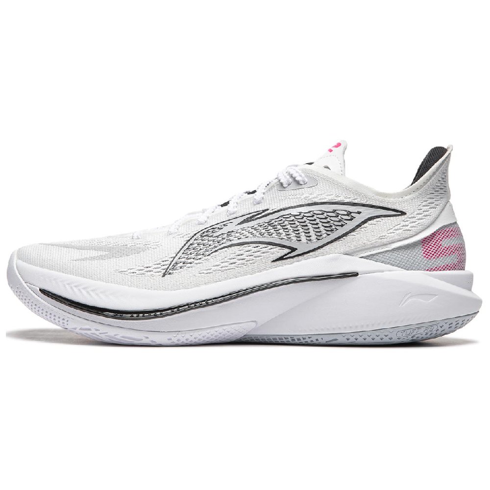 LINING Speed Of Sound 12 V2 Basketball Shoes Men Low-Top Standard White