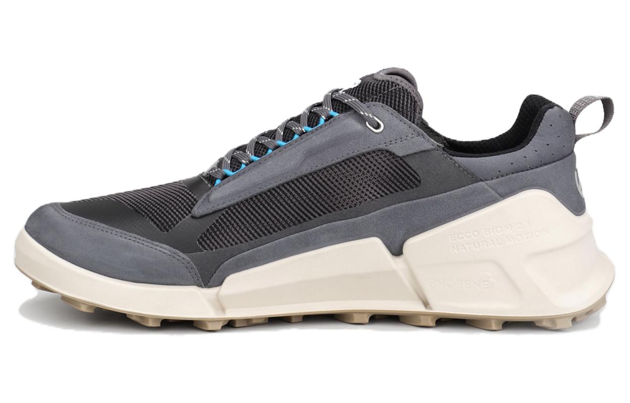 Ecco Low Top Casual Shoes Men's Gray