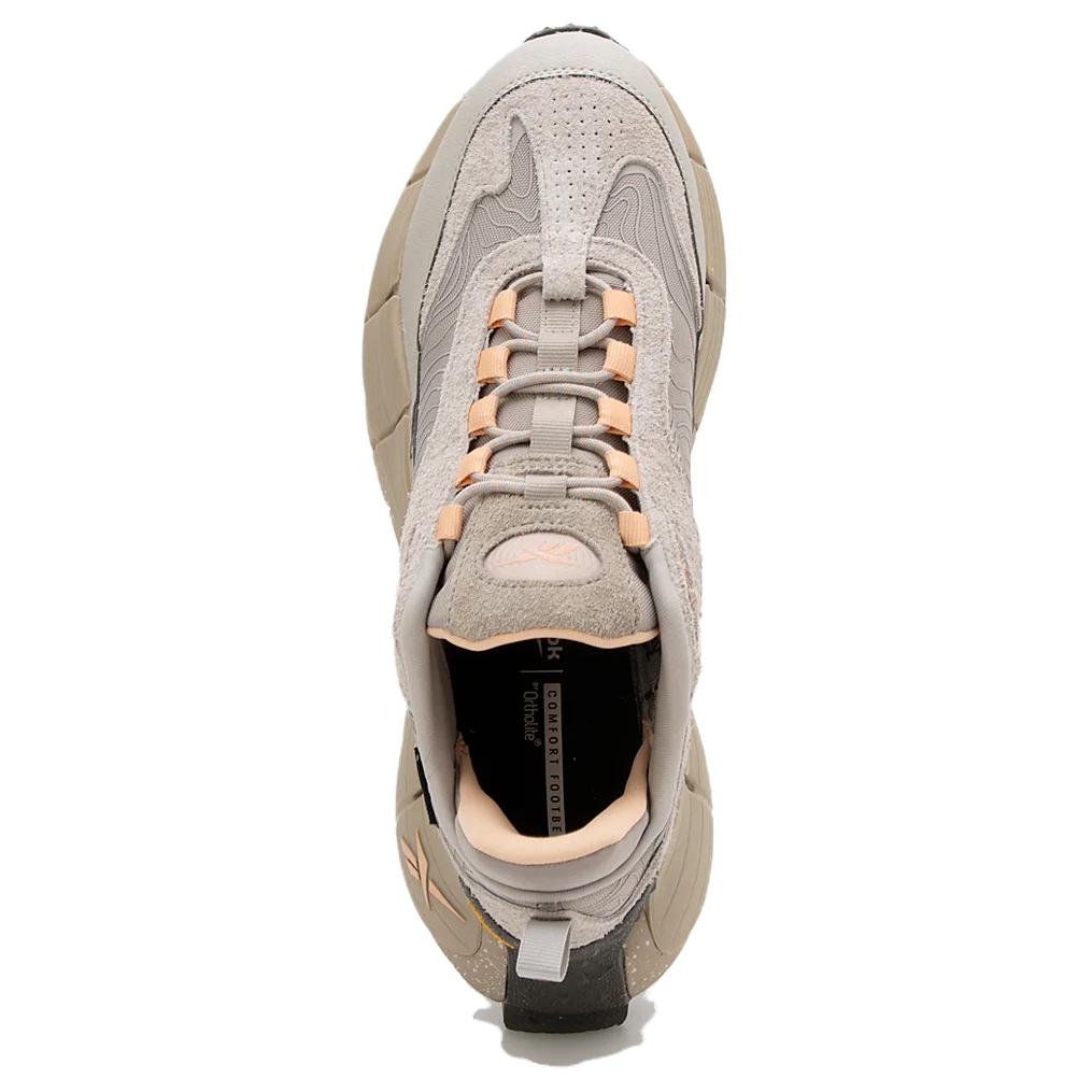 Reebok ZIG KINETICA 2.5 EDGE Waterproof And Breathable Low Top Casual Trail Running Shoes Unisex Gray купить в интернет-магазине Yoocart с быстрой доставкой по России.