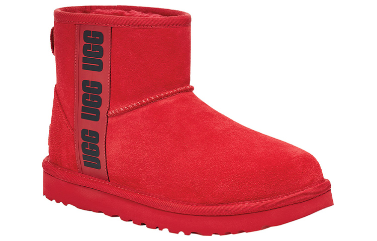 UGG Mini Side Logo 'Red' Women's