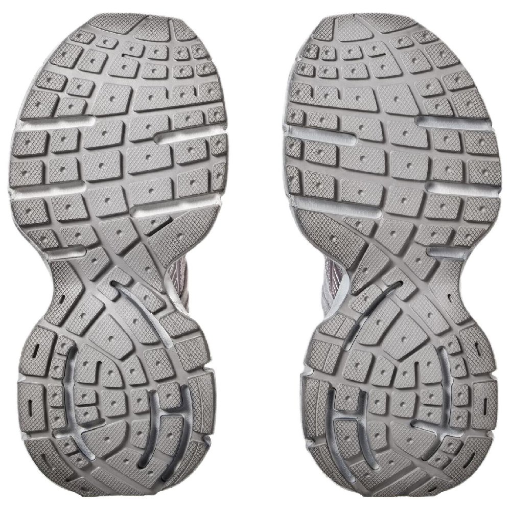 Balenciaga 3XL Extreme Laces B Low Top Chunky Sneakers Women's Gray