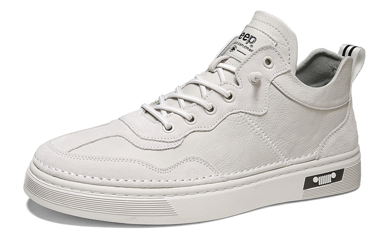 Jeep Anti-Slip And Wear-Resistant Breathable Low-Top Skateboard Shoes Sand