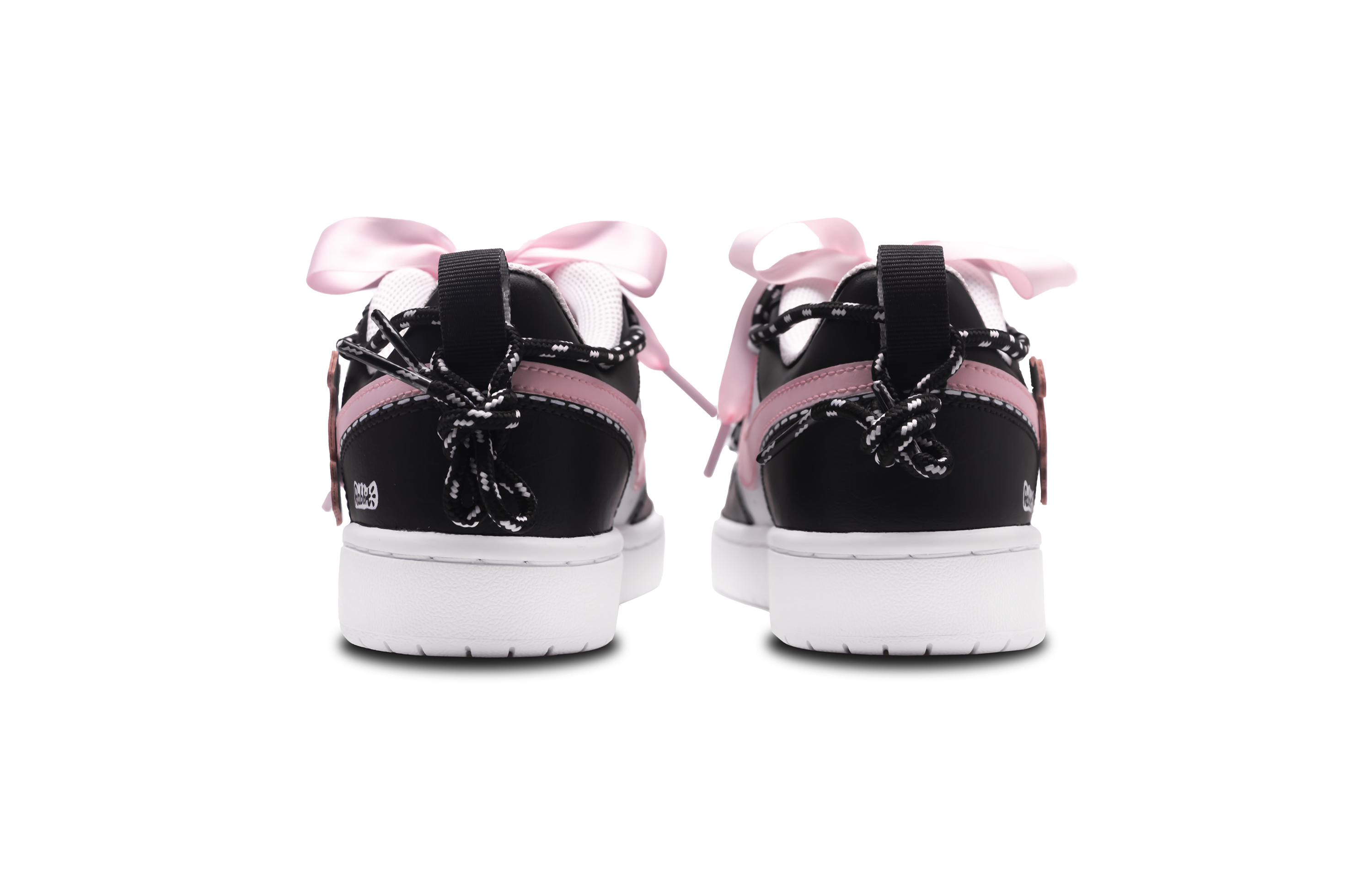Nike Court Borough Anti Slip Wear Resistant Low Top Skateboard Shoes GS Black Pink купить в интернет-магазине Yoocart с быстрой доставкой по России.