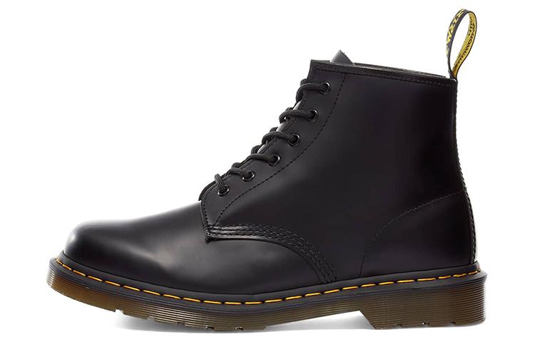 Dr. Martens 101 Smooth Leather Ankle Boot Black