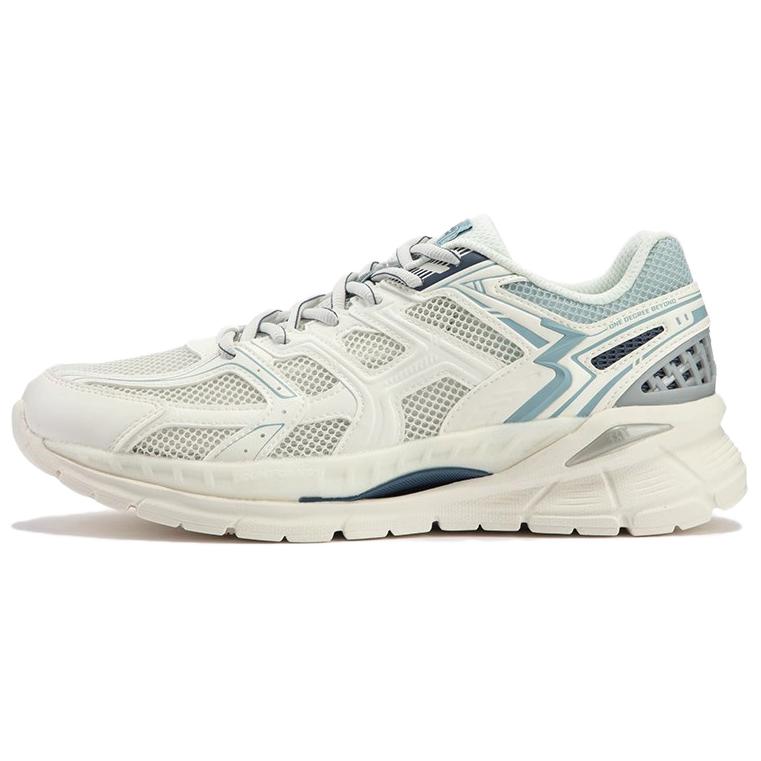 361° Cushioning Wear-Resistant Low-Top Running Shoes Men's White Blue
