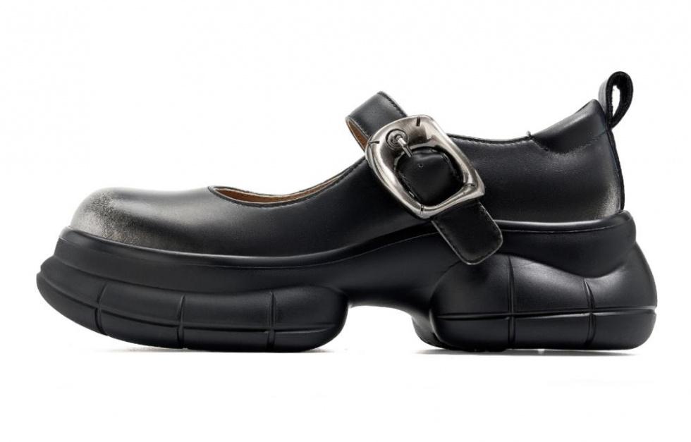 EBLAN Mary Jane Shoes Women's Black