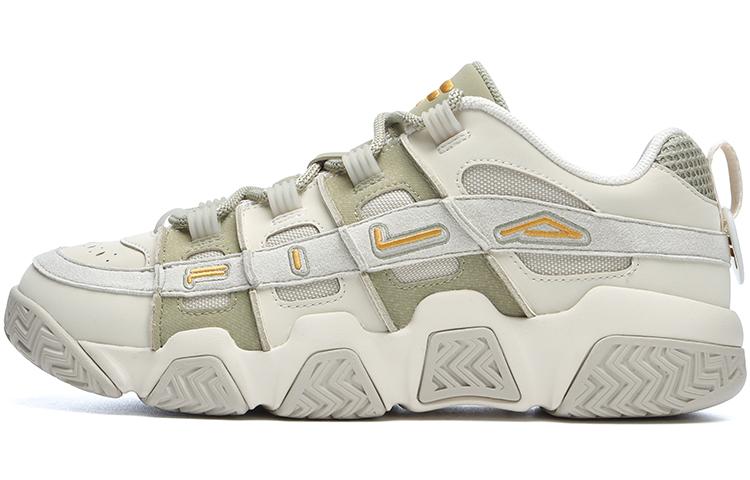 FILA FUSION Barricade Baseball Shoes 'White Grey'
