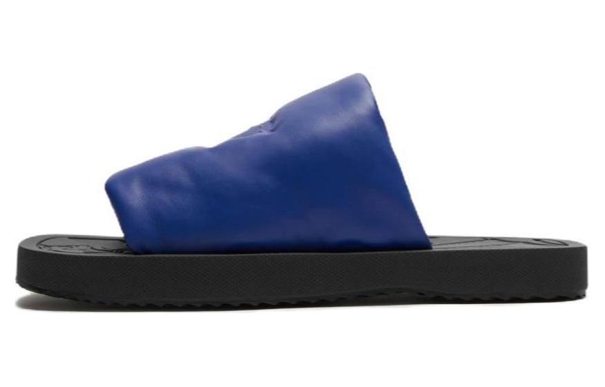 Burberry EKD Slab Leather Slides