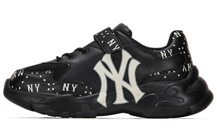 MLB Big Ball Chunky Chunky Sneakers Unisex Low-Top Black