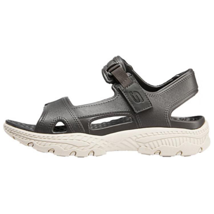 Skechers Low Top Casual Shoes Men's Charcoal Gray