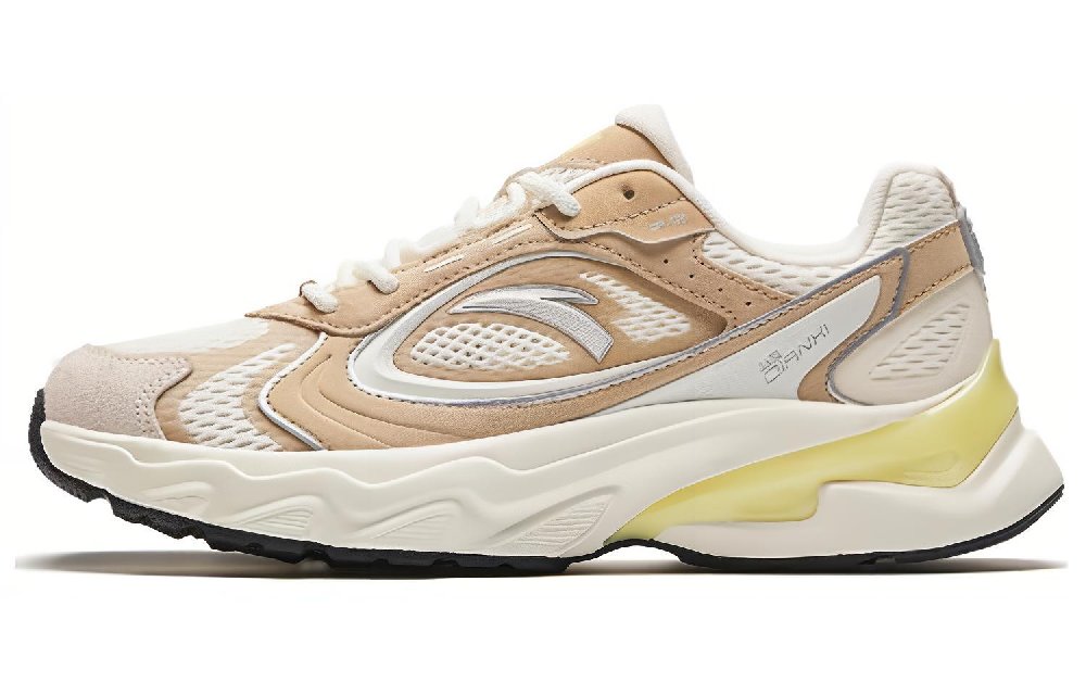Anta Millennium 7 Cushioning Wear-Resistant Low-Top Casual Shoes Women's White Brown