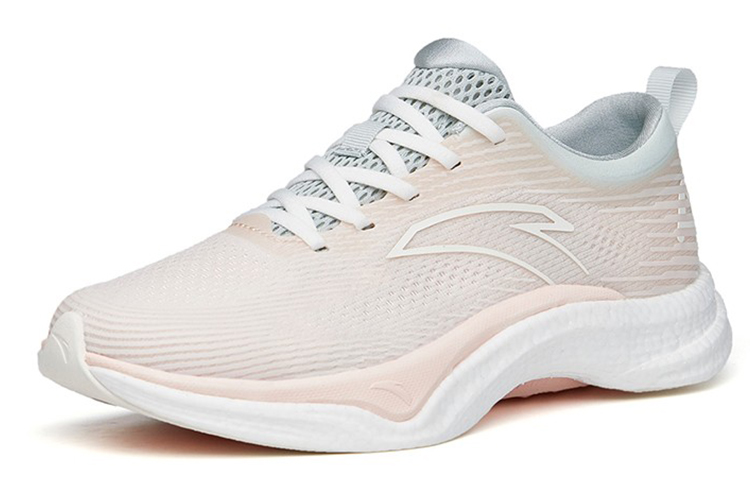 ANTA Four Generations Of Hydrogen Running Shoes Women's Low top White Pale Pink/White Gray Green купить в интернет-магазине Yoocart с быстрой доставкой по России.