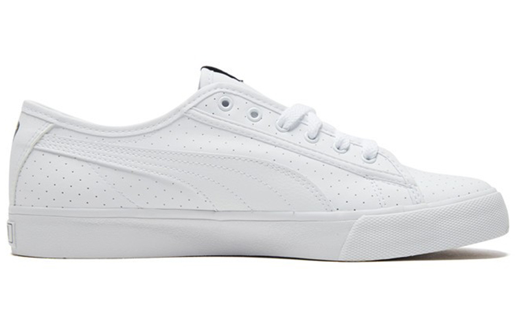 PUMA Bari Low Tops Casual Skateboarding Shoes Unisex White