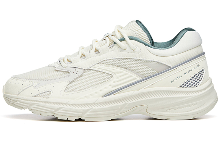 Anta AT951 Low-Top Sports Casual Shoes Women's Beige White Green