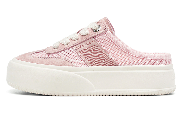 Dickies Slip-on Minimalist Style Versatile Low-Top Skateboard Shoes Women's Light Pink