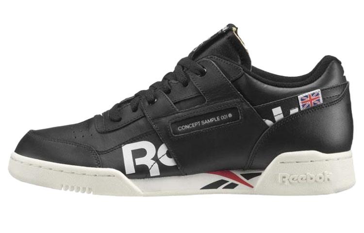 Reebok Workout Skate Shoes 'Black White'