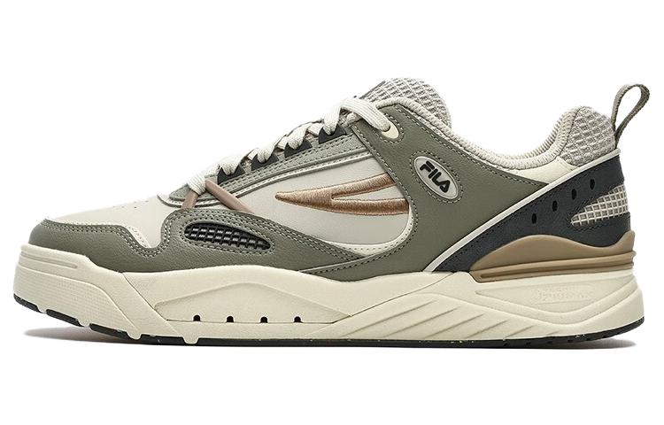 FILA SLAM Cushioned Wear-Resistant Supportive Lightweight Low-Top Casual Shoes Men's Light Green