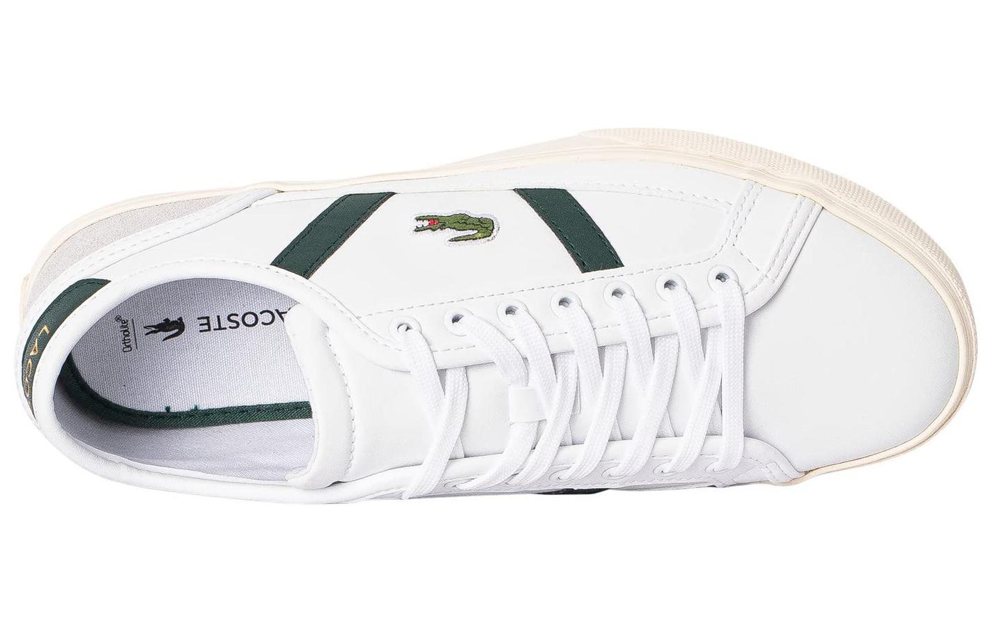 LACOSTE Low-Top Skateboard Shoes Women's White купить в интернет-магазине Yoocart с быстрой доставкой по России.