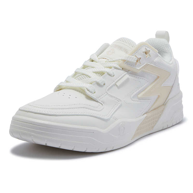 361° Anti Slip Wear Resistant Mid Top Skateboard Shoes Men's Ecru купить в интернет-магазине Yoocart с быстрой доставкой по России.
