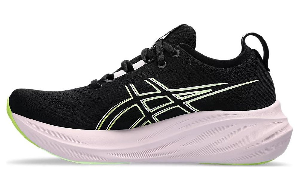 Asics Gel Nimbus 26 Black Neon Lime Women's